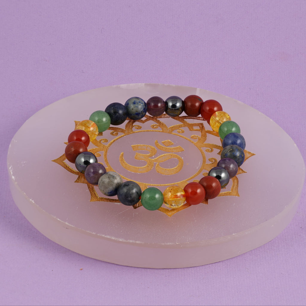 Natural Seven Chakra Bracelet