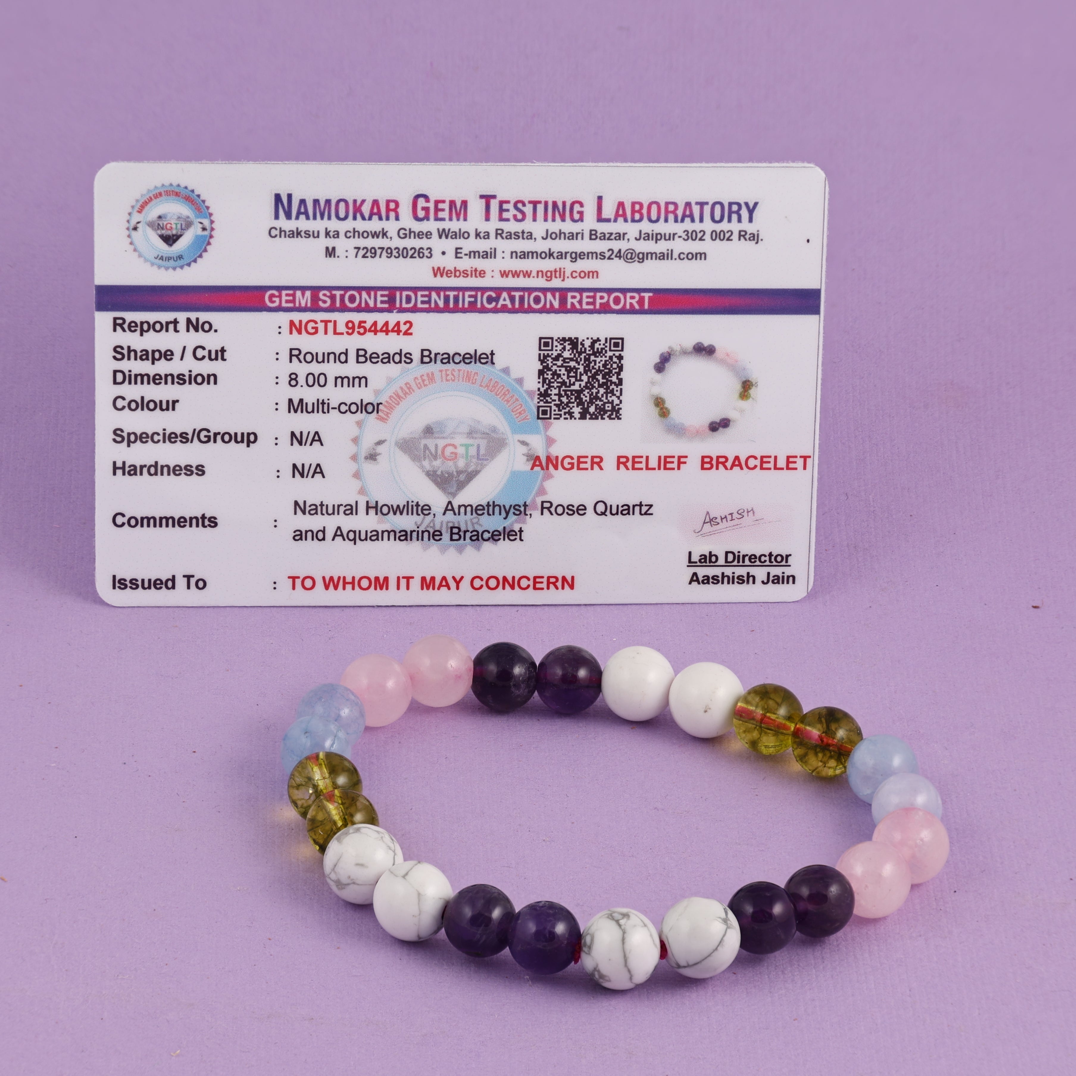Anger Relief Bracelet