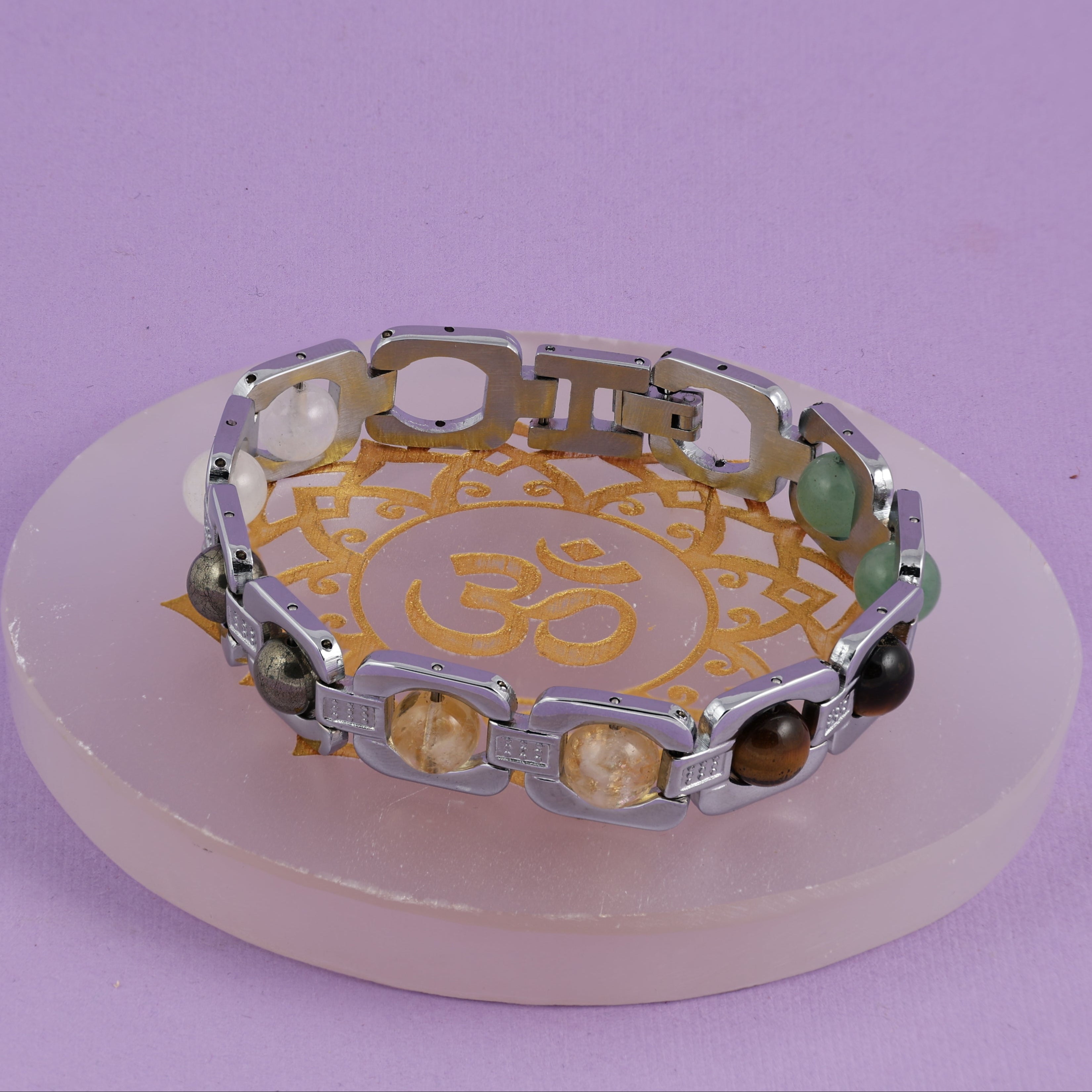 Metal Link Dhan Yog Bracelet
