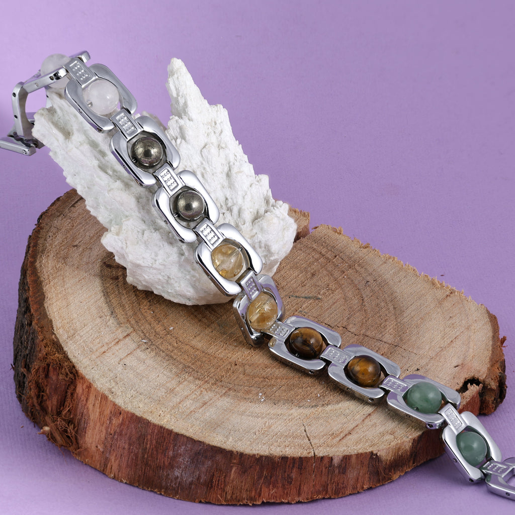 Metal Link Dhan Yog Bracelet