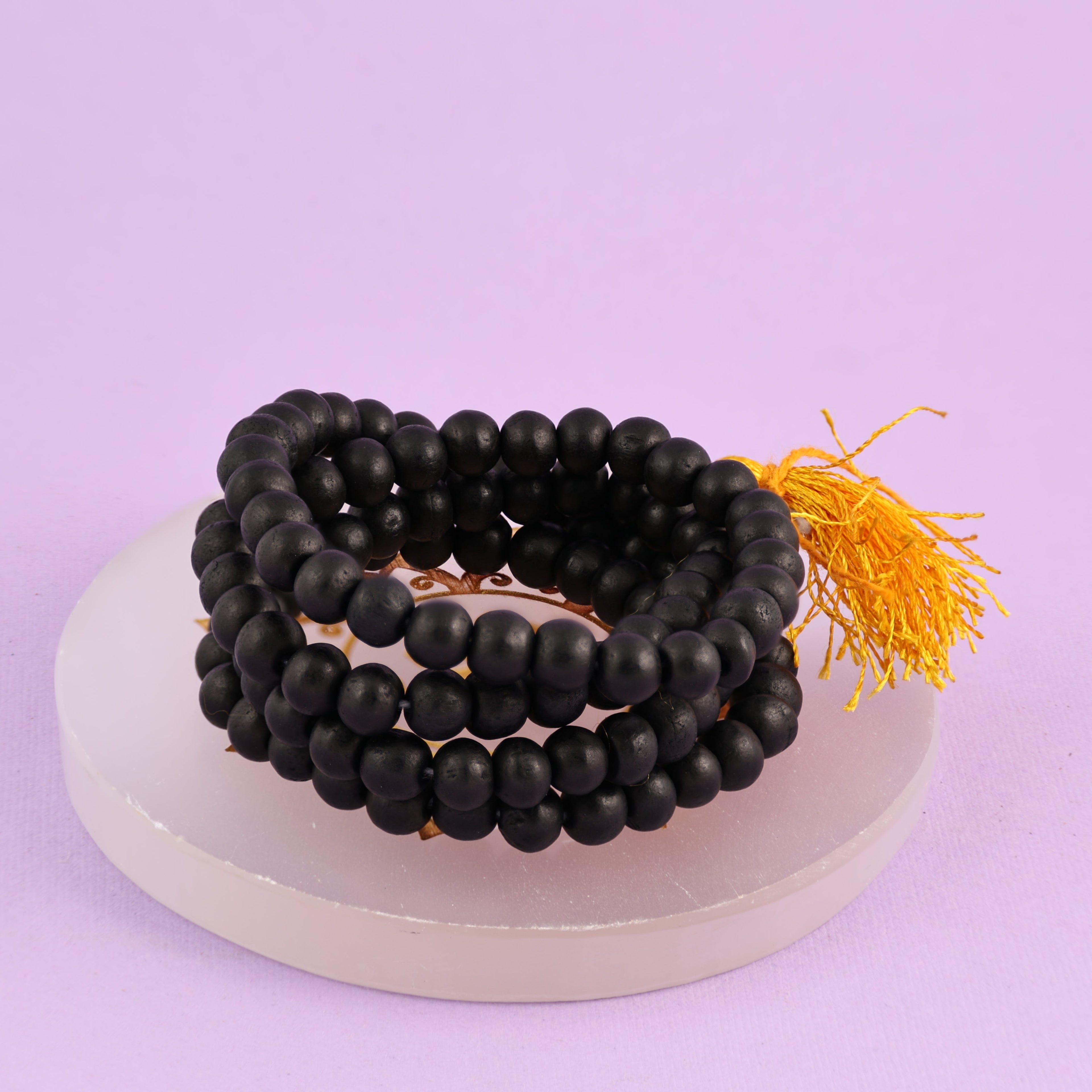 Natural Ebony (Karungali) Mala