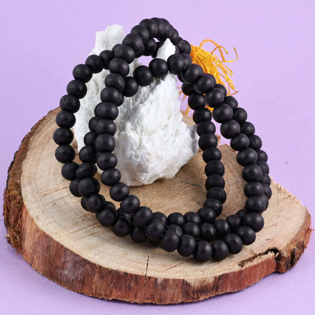 Natural Ebony (Karungali) Mala