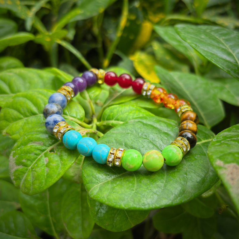 7 Chakra Healing Crystal Bracelet