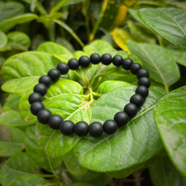 LAVA MATTE 8MM BEADS BRACELET Large